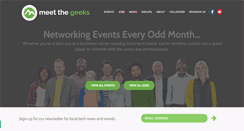 Desktop Screenshot of meetthegeeks.net